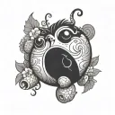 Chubby tattoo design idea