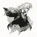 alucard de hellsing tattoo design idea