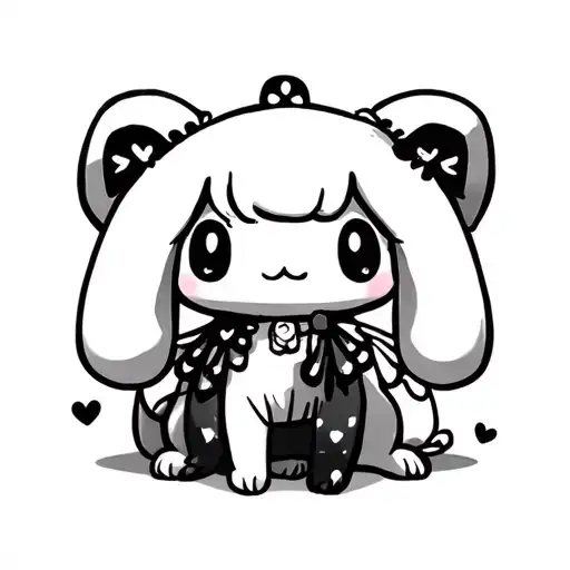 Cinnamoroll tattoo design idea