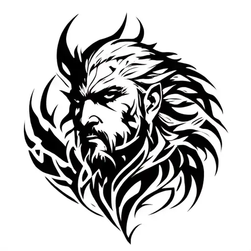 Witcher tattoo design idea