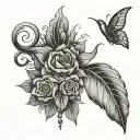 Addiction Recovery tattoo design idea
