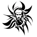 saint anthony tattoo design idea