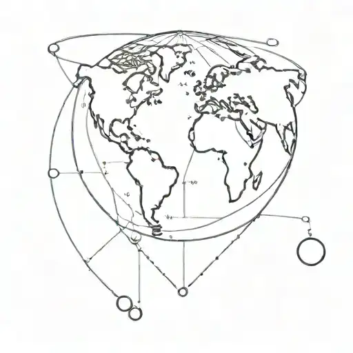 Space tattoo design inspired voyager 1's image of earth - 'The pale blue dot' to represent how small we are  tattoo design idea