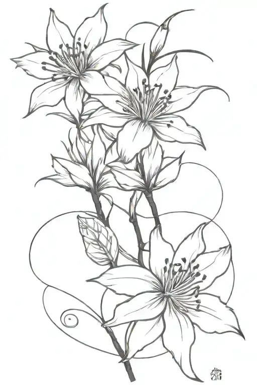 Red Spider Lily With Gaara Love Kanji Symbol Incorporated Tattoo tattoo design idea