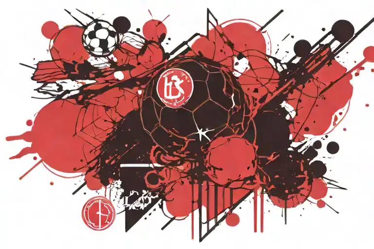 1.FC Kaiserslautern Football Fritz-Walter-Stadion tattoo design idea