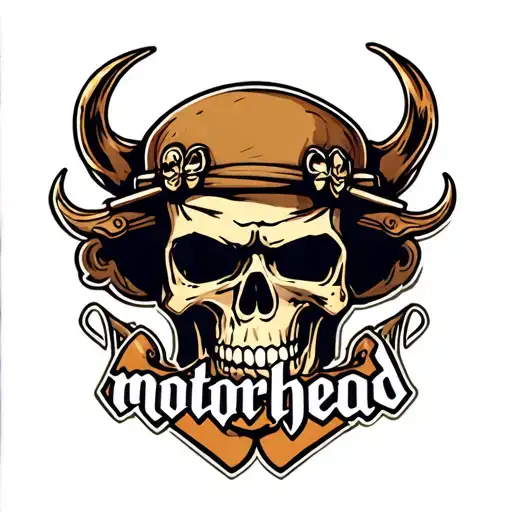motorhead logo tattoo design idea