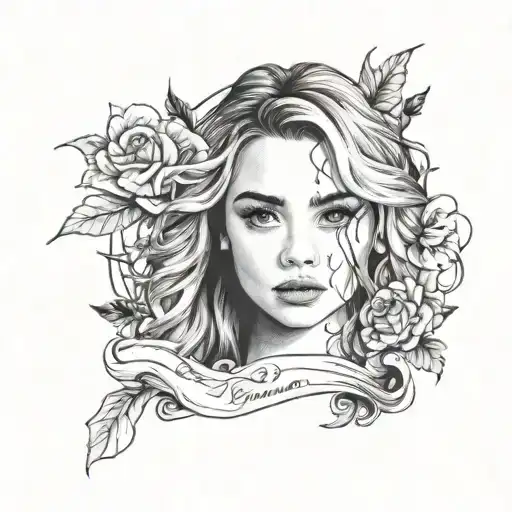 sabrina carpenter tattoo design idea