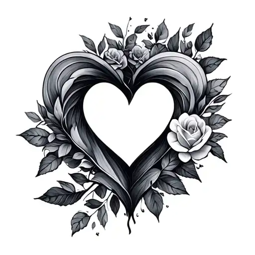 Everlasting love tattoo design idea