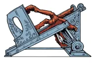 guillotine revolution tattoo design idea