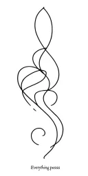 Everything passes tattoo design idea