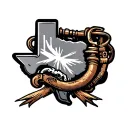 Texas plumber tattoo design idea