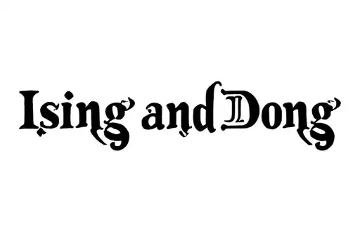 "Ising and Dong" tattoo design idea