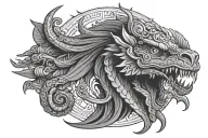 Kukulkan tattoo design idea