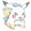 Pikachu, glumanda, schiggy, gengar pokemon shadow tattoo design idea