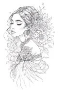 Shivani tattoo design idea