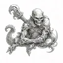 Aggrogoth tattoo design idea