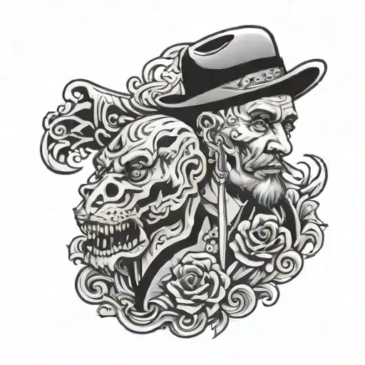 I want a rip for my cousin his name is Rufus he like money jewelry and family can you make some that honor him  tattoo design idea