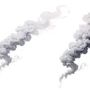 Coverup Clouds and Smoke tattoo design idea