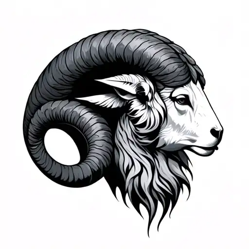 Aries Sagittarius tattoo design idea