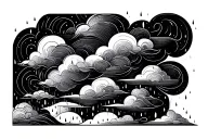 raining cloud tattoo design tattoo design idea