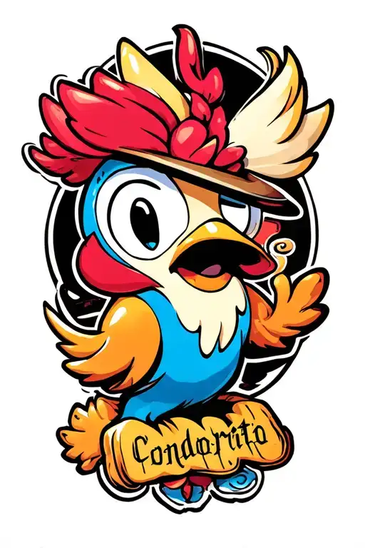 Condorito tattoo design idea