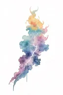 Thunder Storm tattoo design idea