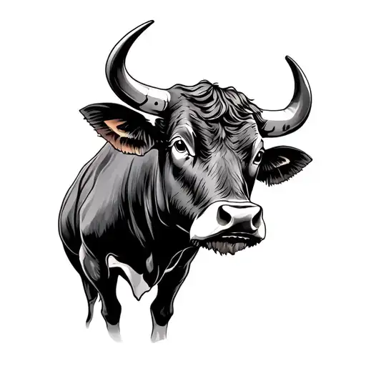 Ferdinand the bull tattoo design idea