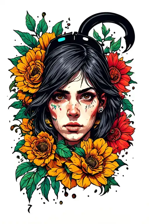 adhd, depression with suicidal tendencies, insomnia, bpd. safety engineer manufacturing. tattoo design idea