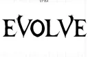 "EVOLVE" tattoo design idea