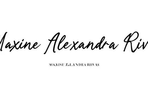"Maxine Alexandra Rivas" tattoo design idea