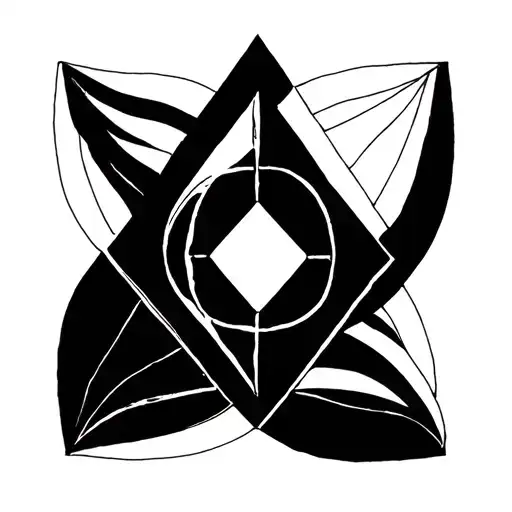 I need a tattoo in shape of sacred geometry . It should symbolize” as above as below, as within as without’. Try to make tattoo design idea