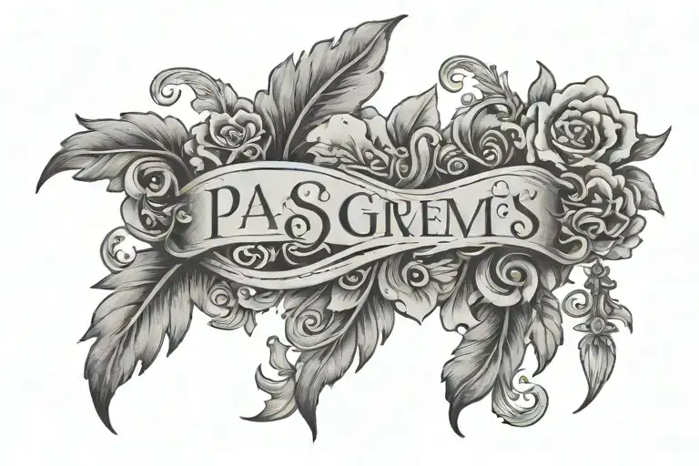 psalms 46:5 bible verse tattoo design idea