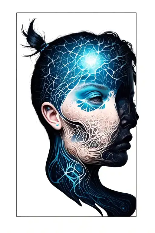 Neural Network shows tattoo design idea