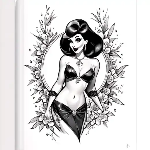 Jessica Rabbit tattoo design idea
