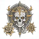 tuff gates tattoo design idea