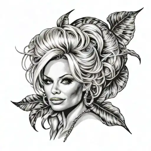 pamela anderson tattoo design idea