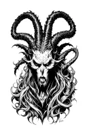 Belial tattoo design idea