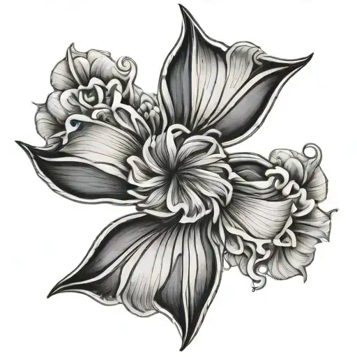 Vaginal tattoo design idea