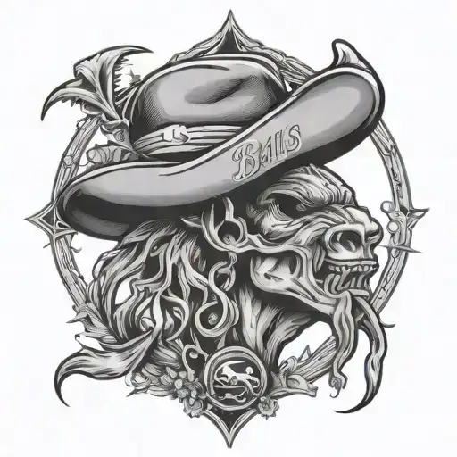 Buffalo bills mafia tattoo design idea
