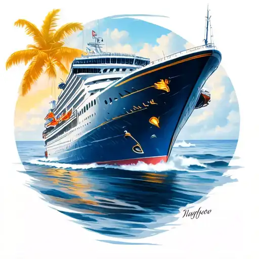 Cruise tattoo design idea