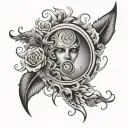Intuition tattoo design idea