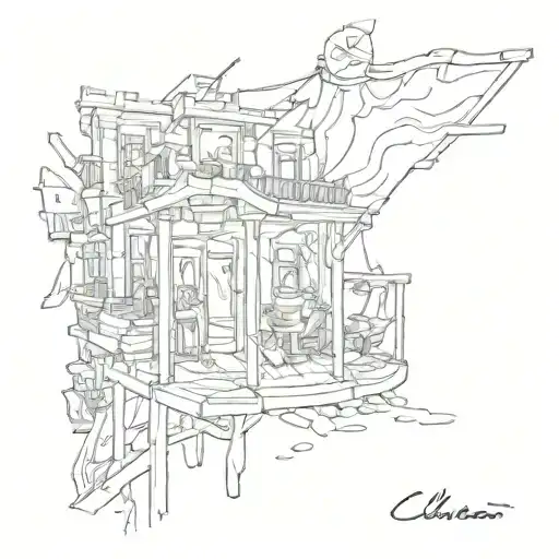 curacao commercial damage tattoo design idea