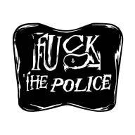 "Fuck the police" Fuck the Police officer badge tattoo design idea