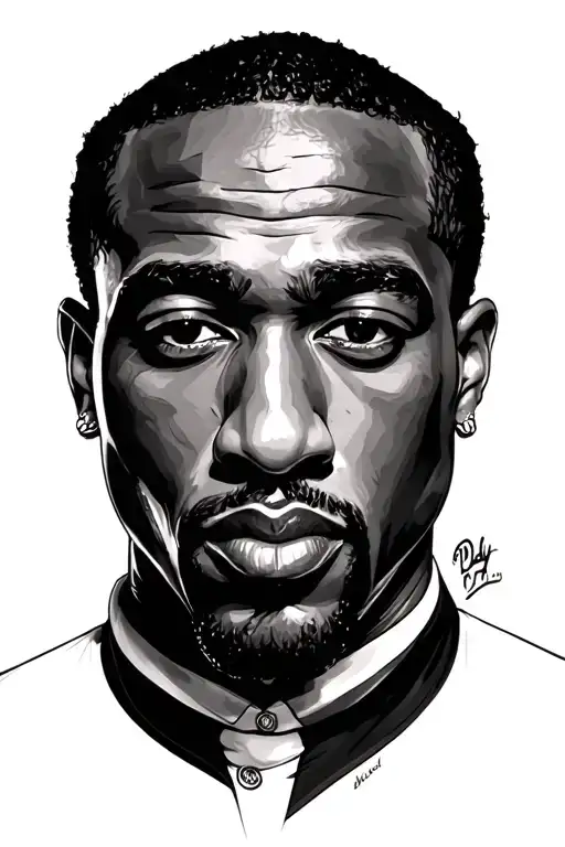 p Diddy tattoo design idea