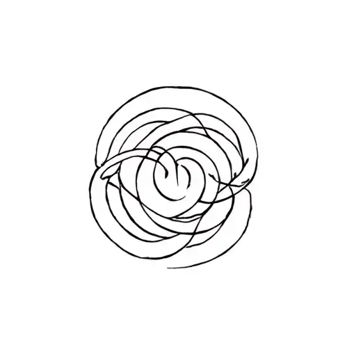 Auryn symbol from neverending story tattoo design idea