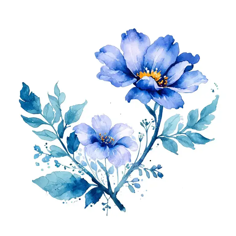 flower and leo zodiac sign tattoo tattoo design idea