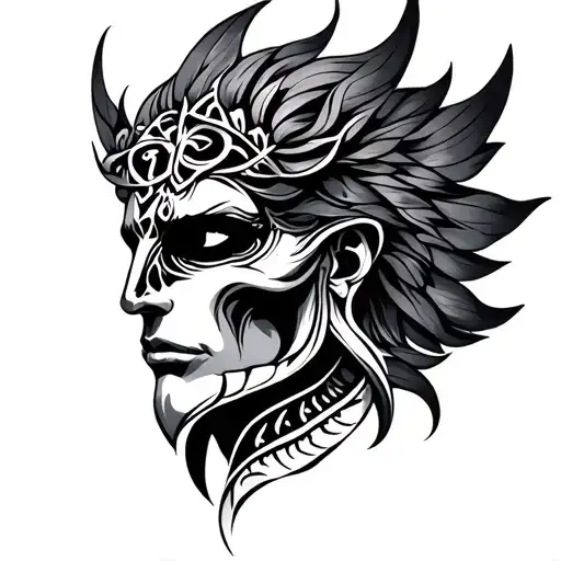 Ra amon tattoo design idea