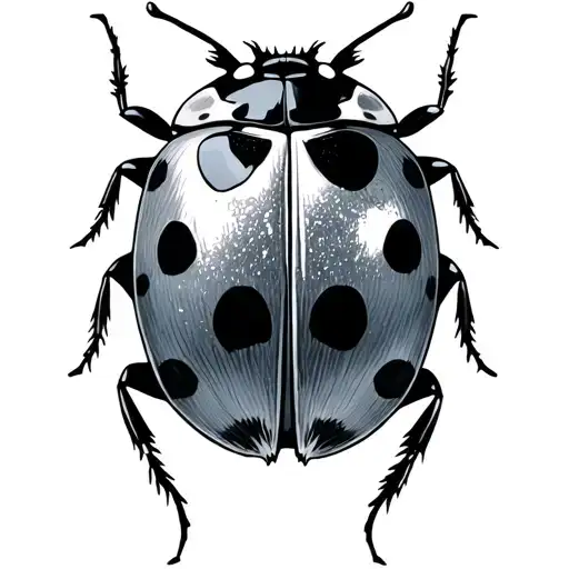 Ladybug tattoo design idea