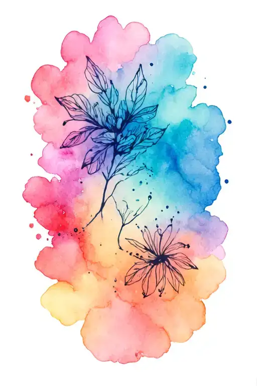 Quiet loss tattoo design idea