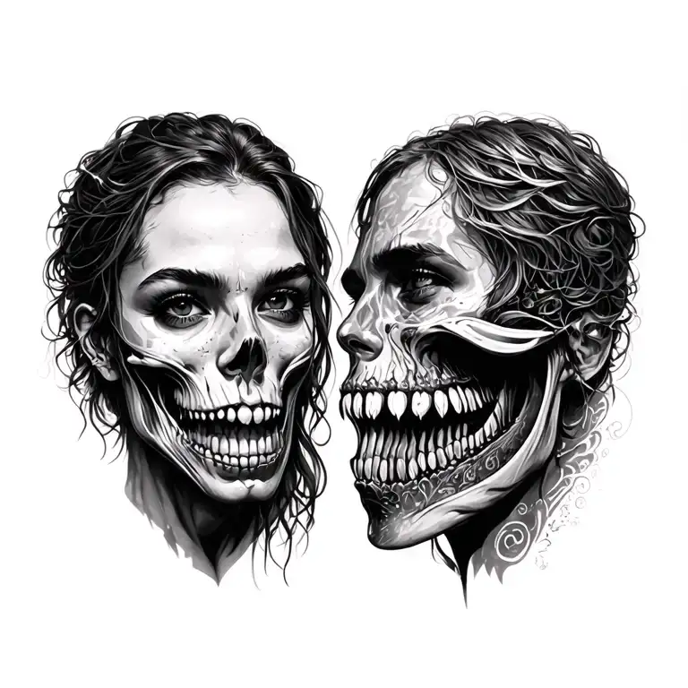 I gave them life, they gave me a reason to live tattoo design idea